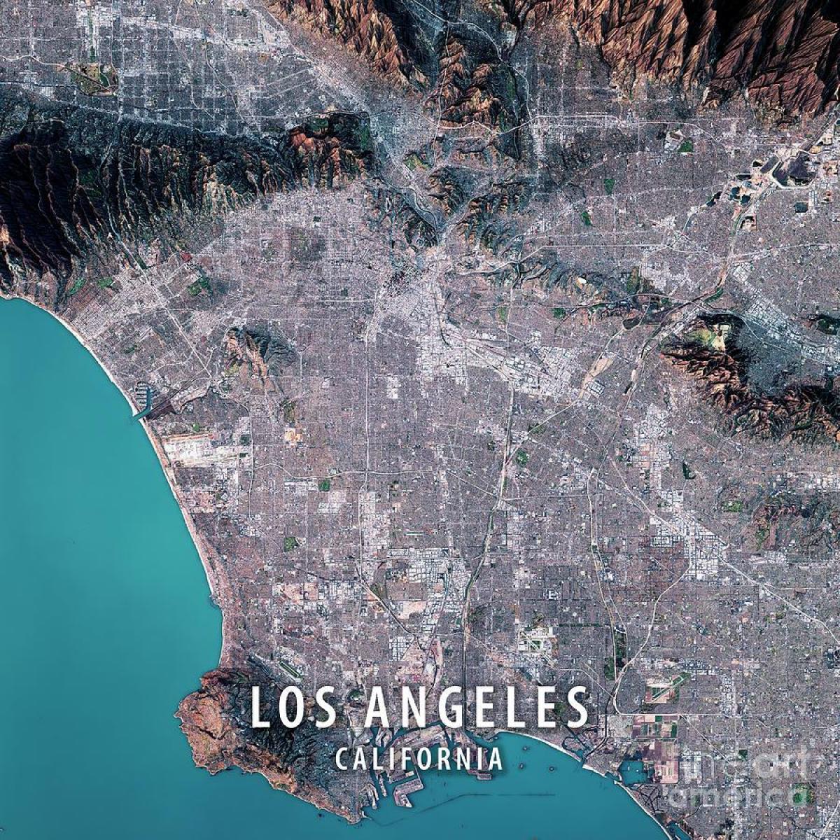 خريطة لوس أنجلوس قنوات 