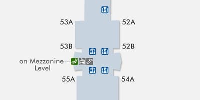 مطار Lax خريطة terminal 5