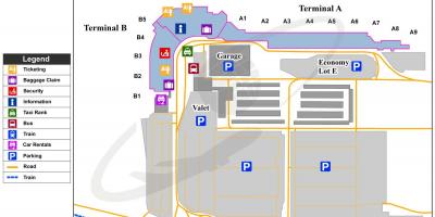 خريطة مطار بوب هوب